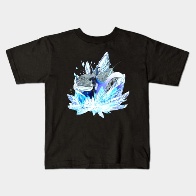 IceHeart Shiva Kids T-Shirt by Harbinger.Su